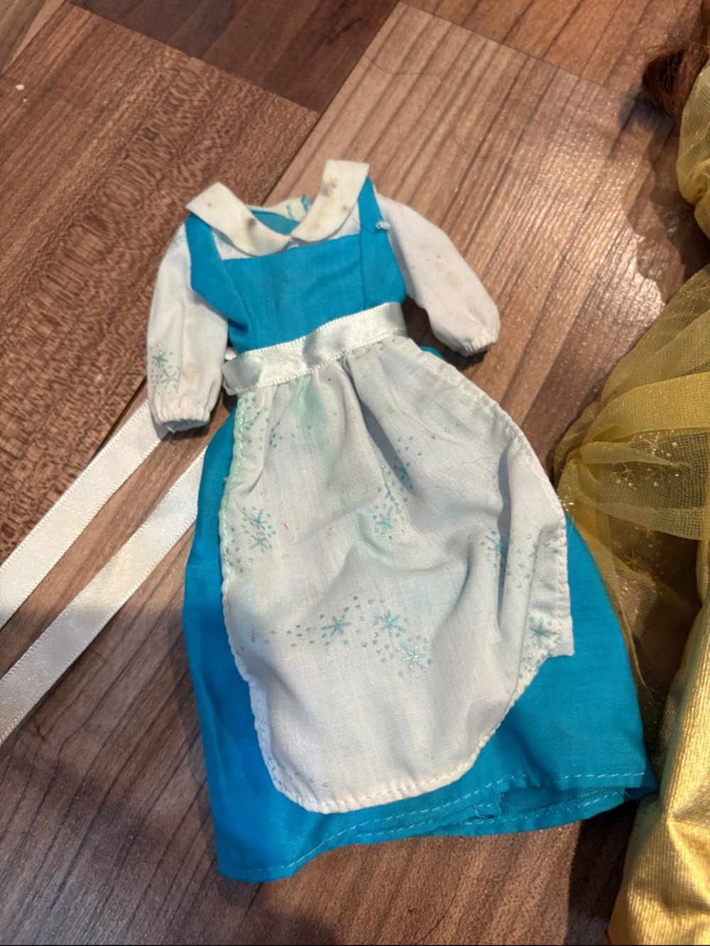 Vtg 90's Disney Beauty & The Beast Dolls With Clothing by Mattel - Picture 3 of 6